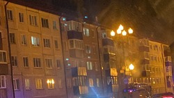 Огонь охватил квартиру в многоэтажном доме в Южно-Сахалинске