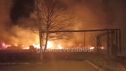 «Такого здесь еще не было»: дачные домики и сараи сгорели во время пожара в Поронайском районе