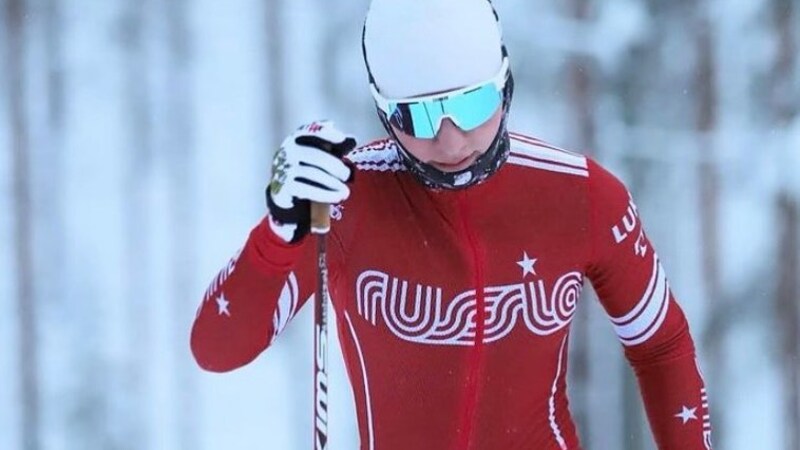 Анна Кожинова лыжные гонки
