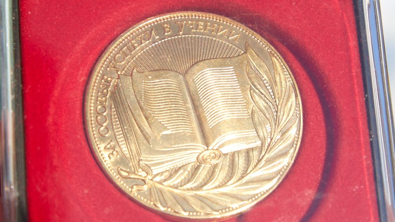 Золотая медаль 11 класс 2024