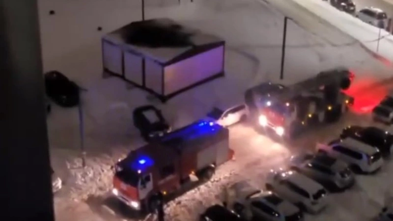 Пожарная сигнализация сработала в одном из корпусов ЖК «Уюн»