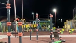 Новую спортплощадку установили в центре Северо-Курильска в рамках проекта ФКГС