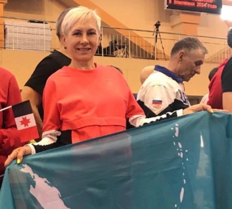 Сахалинка завоевала серебряную награду чемпионата РФ по легкой атлетике среди ветеранов