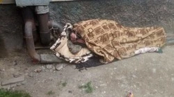 На помойку и компанию бомжей во дворе жалуются жители столицы Сахалина