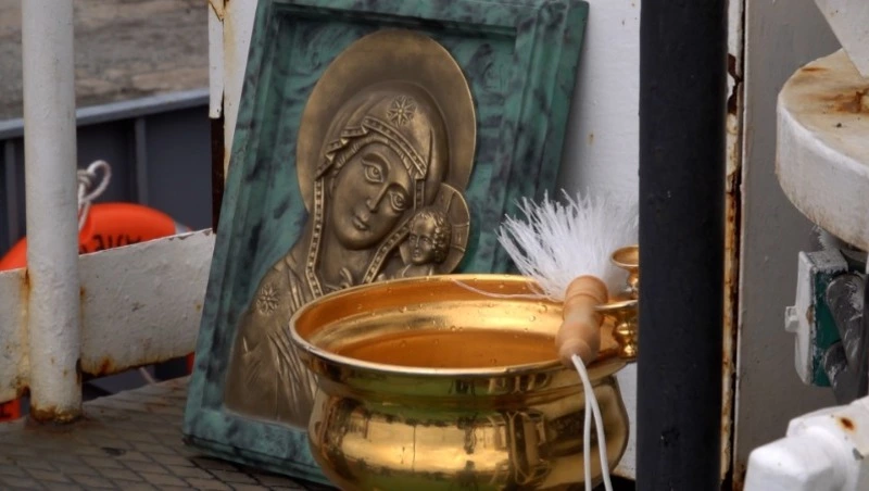 Икону Казанской Божией матери установили на острове Сигнальном на Курилах