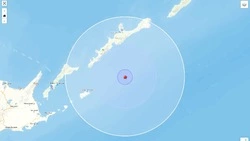 Землетрясение силой 2 балла произошло у берегов Южных Курил