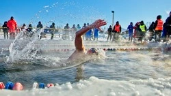 Спортсмены с Сахалина преодолели ледяные дистанции на озере Драга