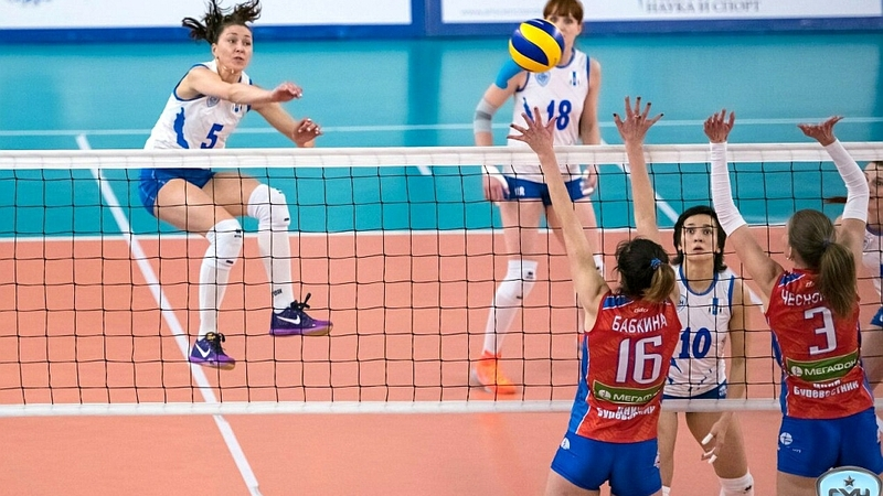 Волейболистки ПСК «Сахалин» разобрались со «Спартой»