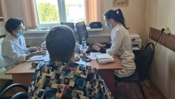 Врачи областных больниц приехали к пациентам в Углегорский район