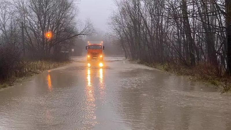 Количество подтопленных домов на Сахалине увеличилось до 34