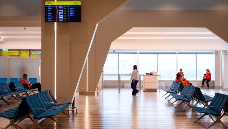 Плотный туман задержал вылеты и прилеты в Южно-Сахалинск