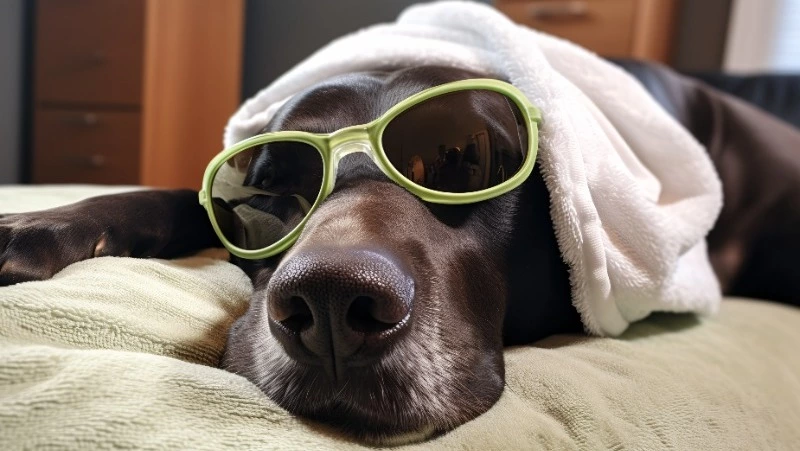 Спасаем питомца от перегрева в +30 градусов на Сахалине