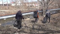 Администрация начала уборку рек от бытового мусора в Южно-Сахалинске