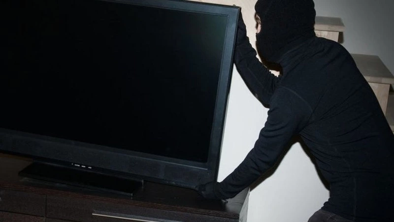 В Охе мужчина украл у собутыльницы телевизор во время застолья 