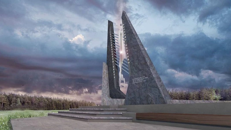 Архитектора стелы, которую установят в Смирныховском районе, наградили 150 000 рублей