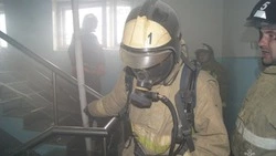 Пожарные потушили электрический щиток в одном из домов в Долинском районе