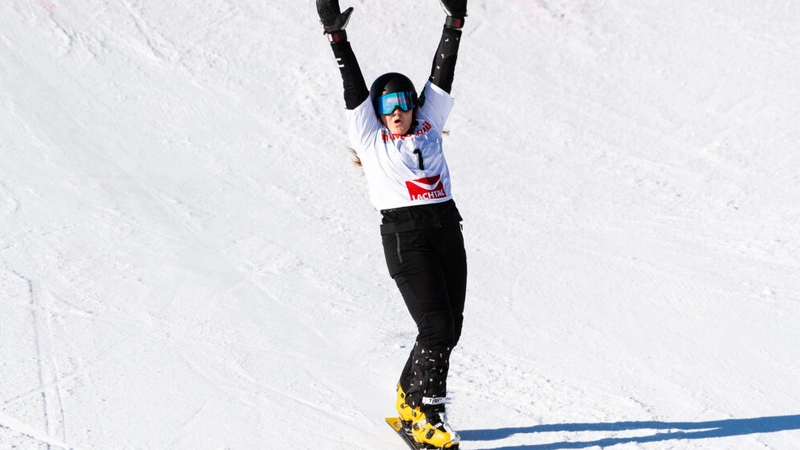 Сахалинская сноубордистка взяла две золотые медали на чемпионате мира