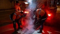 Дороги в Южно-Сахалинске ремонтируют по ночам