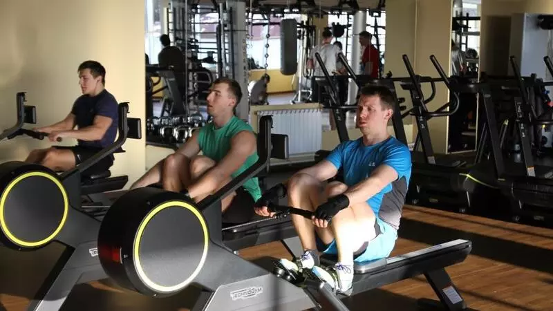 Олимпийцы освоили уникальные тренажеры на Сахалине