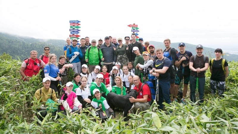 Сергей Кириенко открыл на Сахалине серию походов ко Дню физкультурника