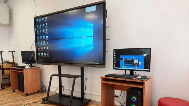 Капитальный ремонт сельской школы завершили в Углегорском районе