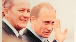 Подписание СРП, начало завода СПГ, с Ельциным и Путиным: фотохроника губернатора Фархутдинова