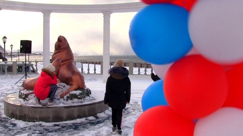 Невельску к Новому году подарили набережную