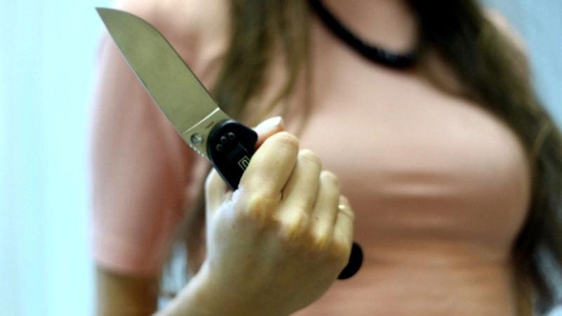 Сахалинец поднял на жену руку и получил ножом в грудь