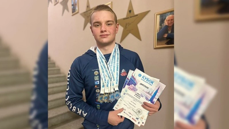 Сахалинец завоевал шесть наград международных соревнований по зимнему плаванию