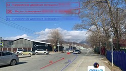 Водитель-бесправник спровоцировал ДТП с пострадавшим в Южно-Сахалинске
