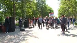 В Охе прошел митинг профсоюза МПРЭО