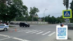 Водитель Kia Sportage сбила пенсионерку на «зебре» в Южно-Сахалинске