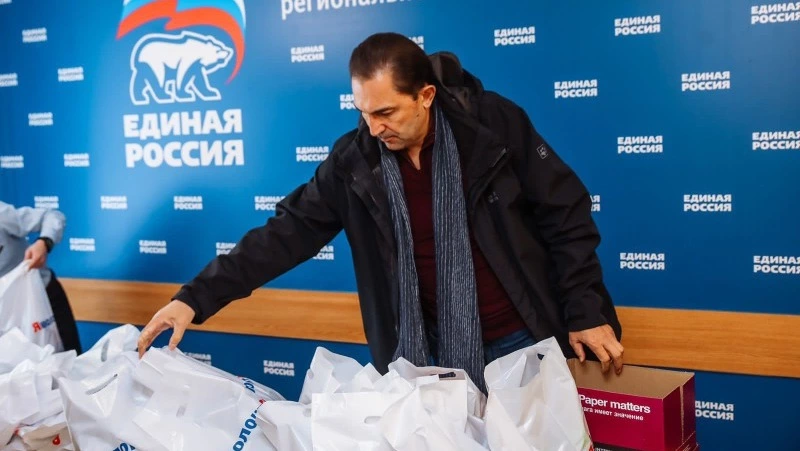 «Единая Россия» на Сахалине поможет военным, участвующим в спецоперации в Украине