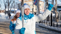 В Ногликском районе приняли эстафету огня «Детей Азии»