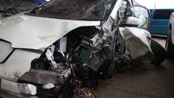 Пьяный водитель устроил жесткую аварию на юге Сахалина