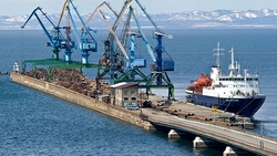 Главный порт Сахалина остался без работающих кранов