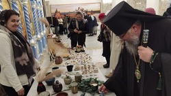 Троицкая ярмарка впервые прошла в сахалинском соборе