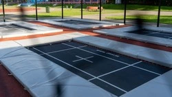 Бесплатную батутную площадку в Южно-Сахалинске откроют на стадионе «Космос»