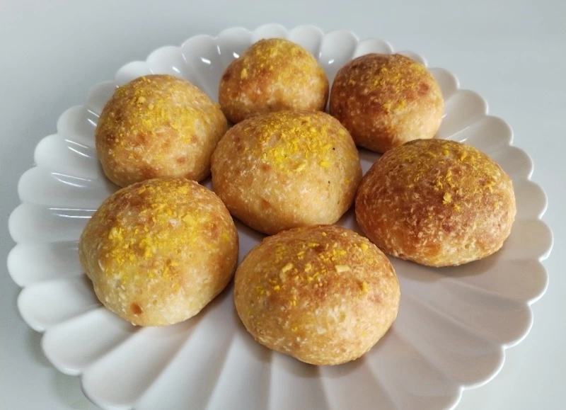 Творожно-кокосовое печенье