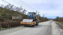 Участок дороги Дальнее — Елочки капитально отремонтируют до конца октября 
