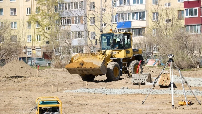 Новую зону с детской площадкой обустроят в Южно-Сахалинске