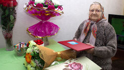 Жительница Южно-Сахалинска Акулина Шорохова отметила 100-летний юбилей