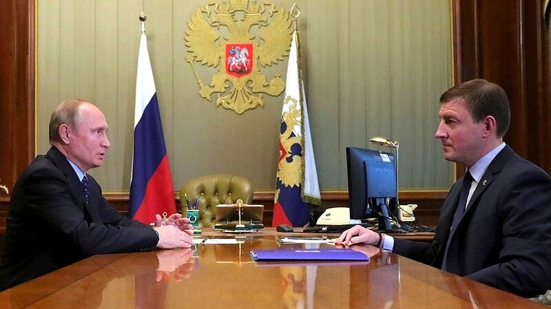 Путин провел встречу с секретарем генсовета «Единой России»