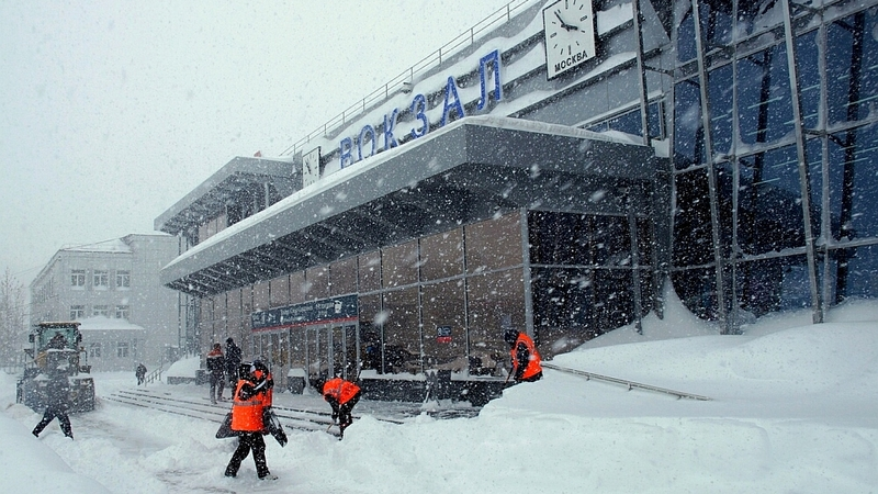 Гостиницу «Евразия» выселяют из здания на вокзале Южно-Сахалинска