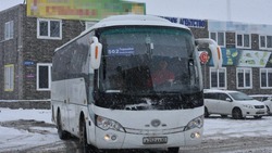 Движение автобусов по 10 маршрутам отменили на Сахалине из-за метели