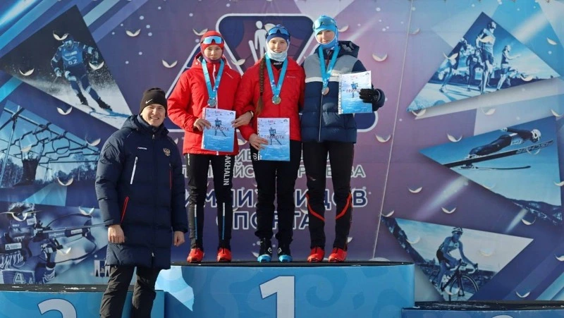 Соревнования по лыжным гонкам прошли в Сахалинской области 