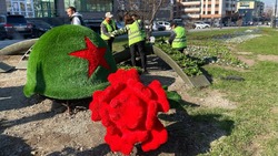 Более 80 тысяч цветов высадили в Южно-Сахалинске перед праздником Победы