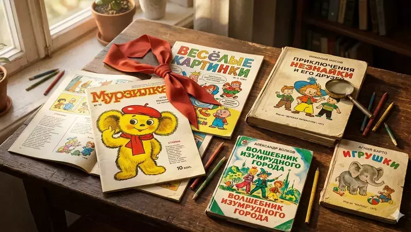 Тест: детские книги и журналы СССР. Что вы читали в детстве?