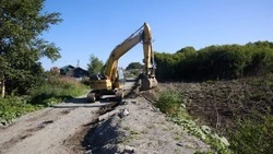 Работы по берегоукреплению на участках реки Сусуя завершат до 1 сентября