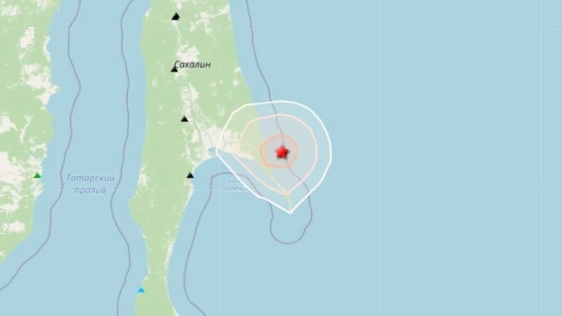 Новое землетрясение произошло на Сахалине неподалеку от Поронайска